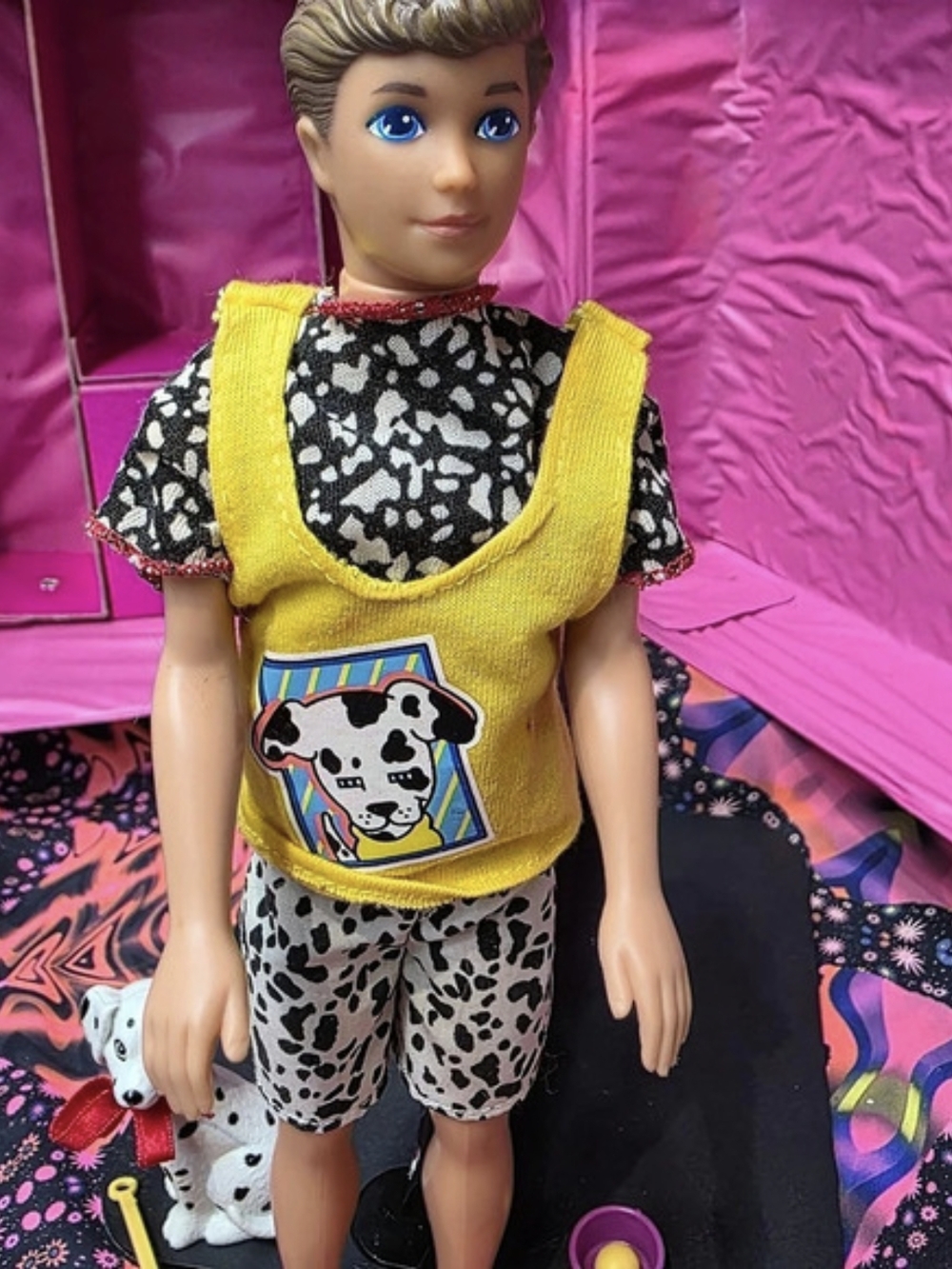 1991 Mattel Pet Pals Kevin & some Accessories